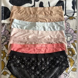 Victoria's Secret Panty Collection - Black, Pink, Tan, Cream
